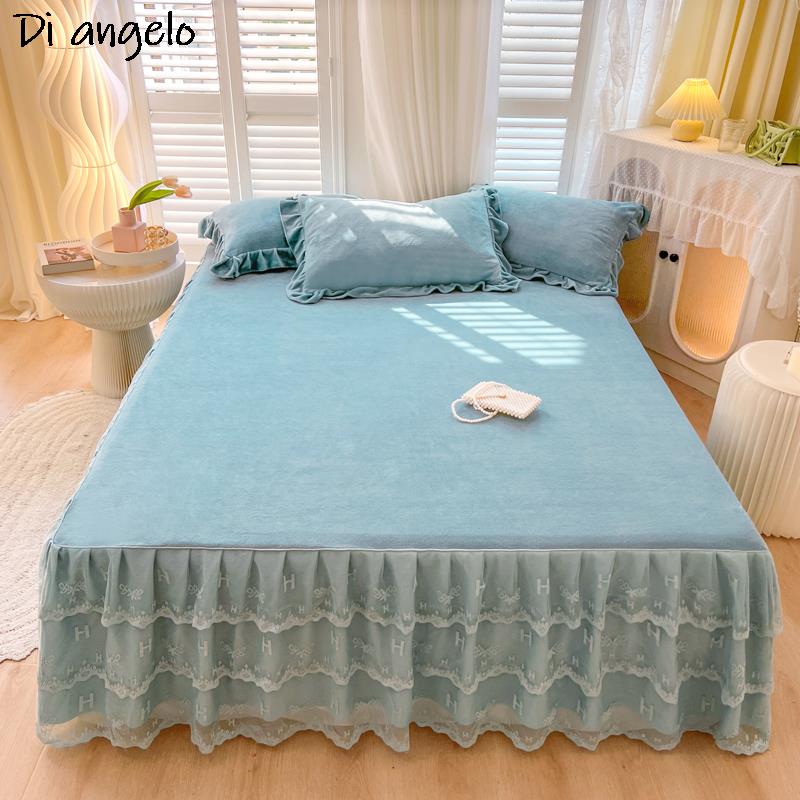 Home Fashion Textiles - Хрустальная бархатная юбка в европейском стиле,