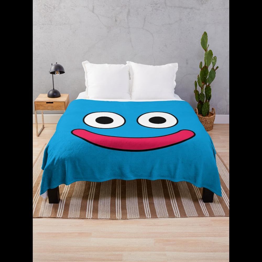 Home Textiles Throw - Одеяло Dragon Quest Slime, мягкий уютный