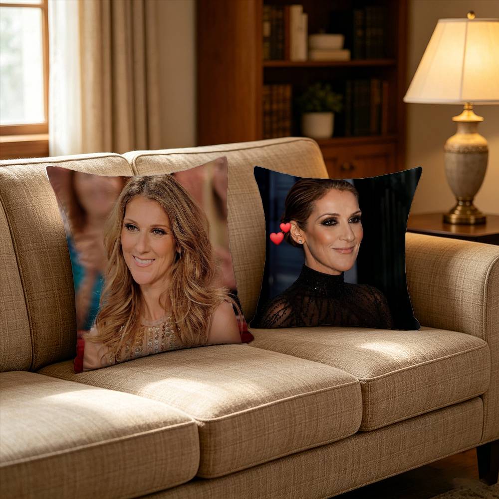 Home Textiles Canada - Наволочка C-C-Celine D-Dion-Canada-Singer для подушки, чехол