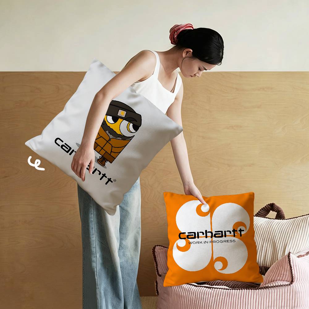 Home Textiles Logo - Наволочка C-Carharttes с логотипом и кленовым