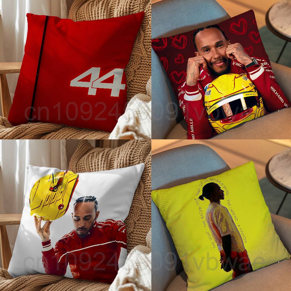 Home Textiles Canada - Наволочка Runnerup Canada Lewis Hamilton, квадратная,