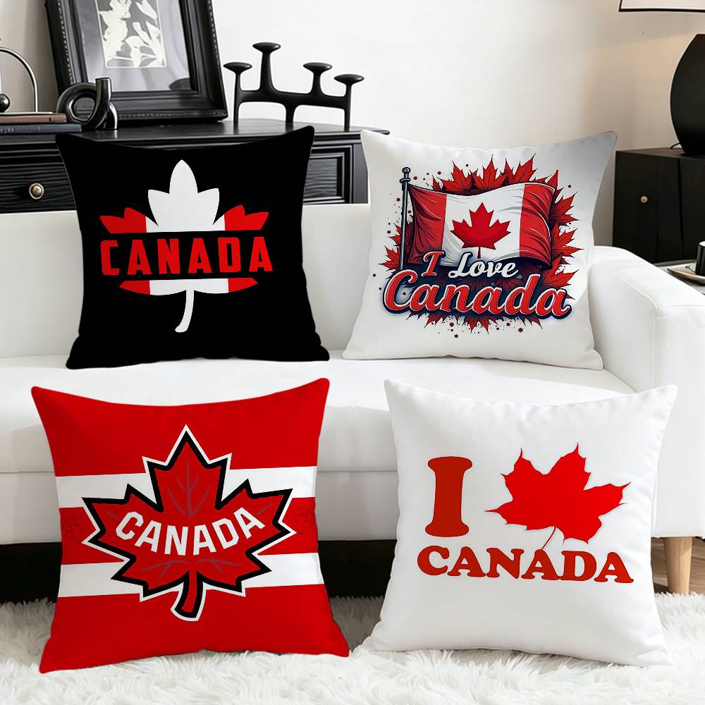 Home Textiles Canada - Наволочка для подушки с изображением кленового