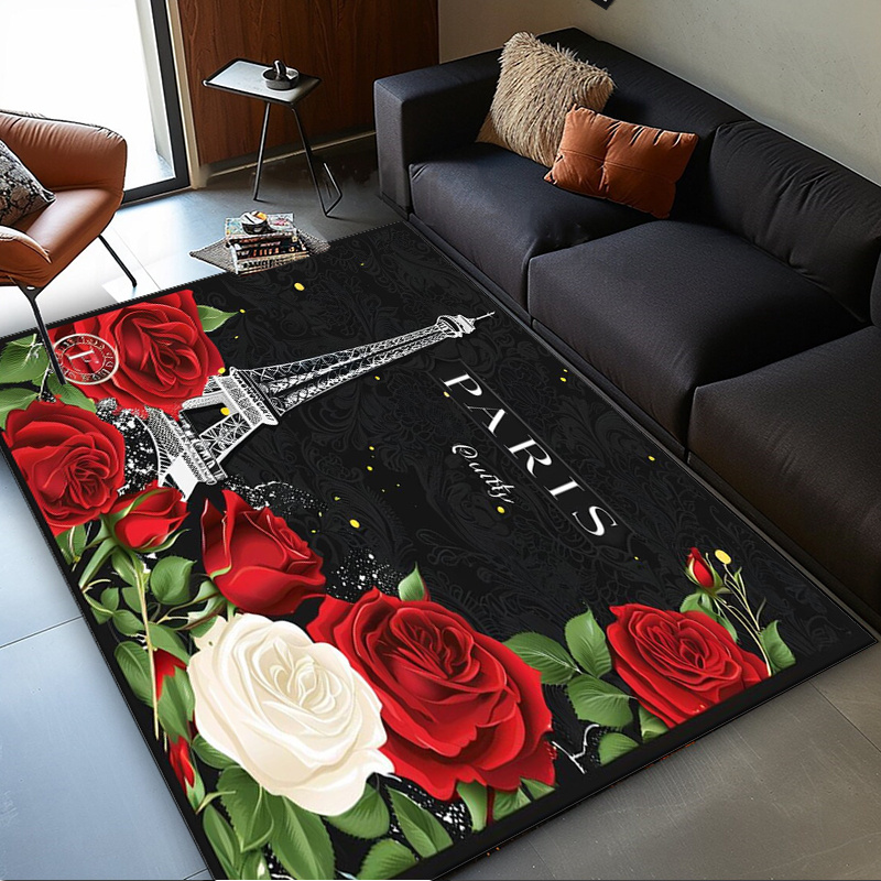 Home Textiles Paris - Романтический ковер с розами в Париже