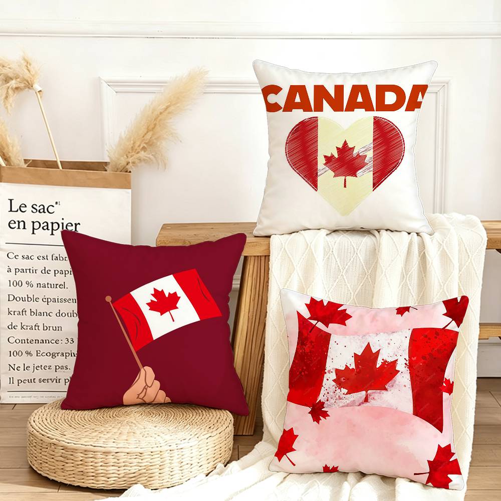 Home Textiles Canada - Наволочка с изображением кленового листа национальной