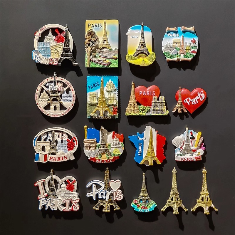 Home Textiles France - Эйфелева башня Франция 3D магниты на