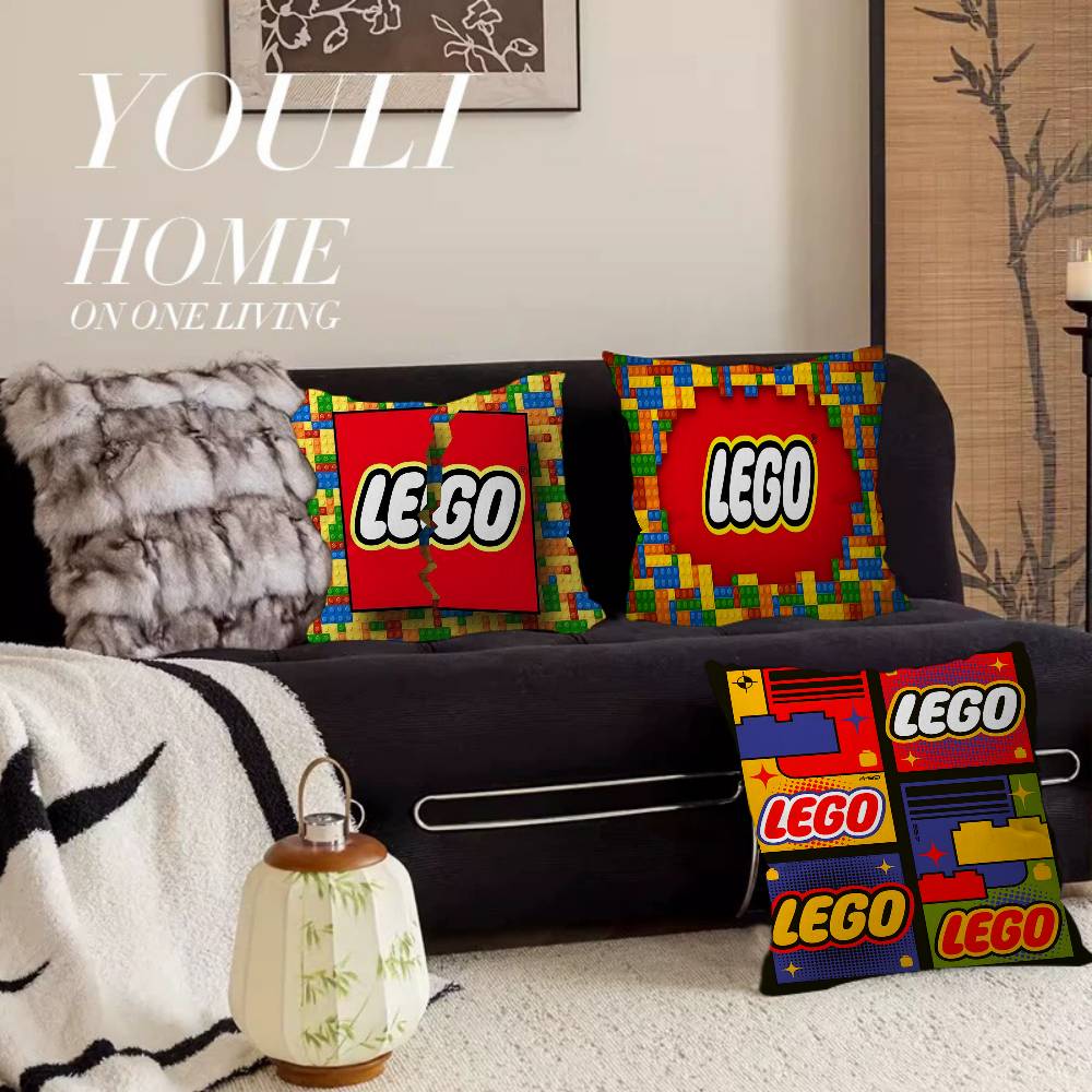Home Textiles Logo - Классические наволочки с логотипом L-LEGOS, декоративные