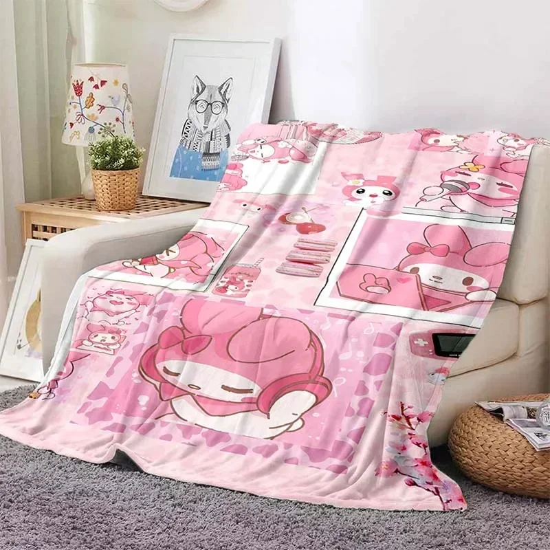 Home Fashion Textiles - Большой плед My Melody Hello Kitty