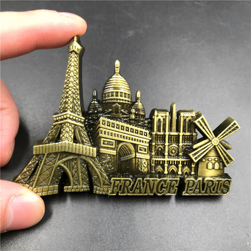 Франция Париж Металл 3D Милый  – обзор и цена Home Textiles France