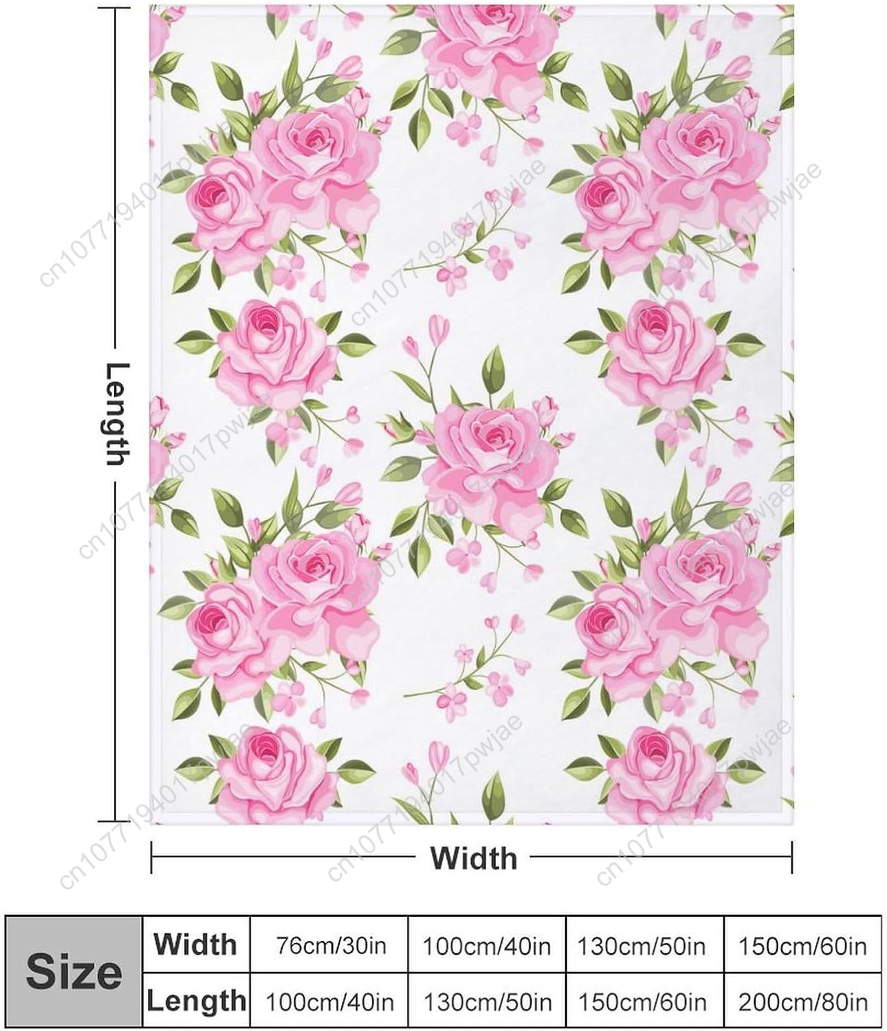Одеяло с розовым цветком, цвет – обзор и цена Home Textiles Usa