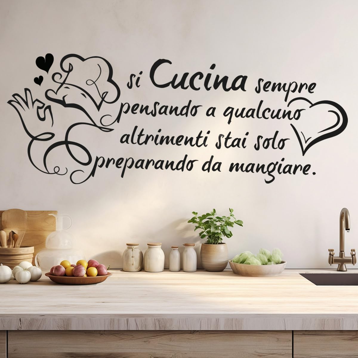 Наклейка на стену с цитатой о  – обзор и цена Home Textiles France