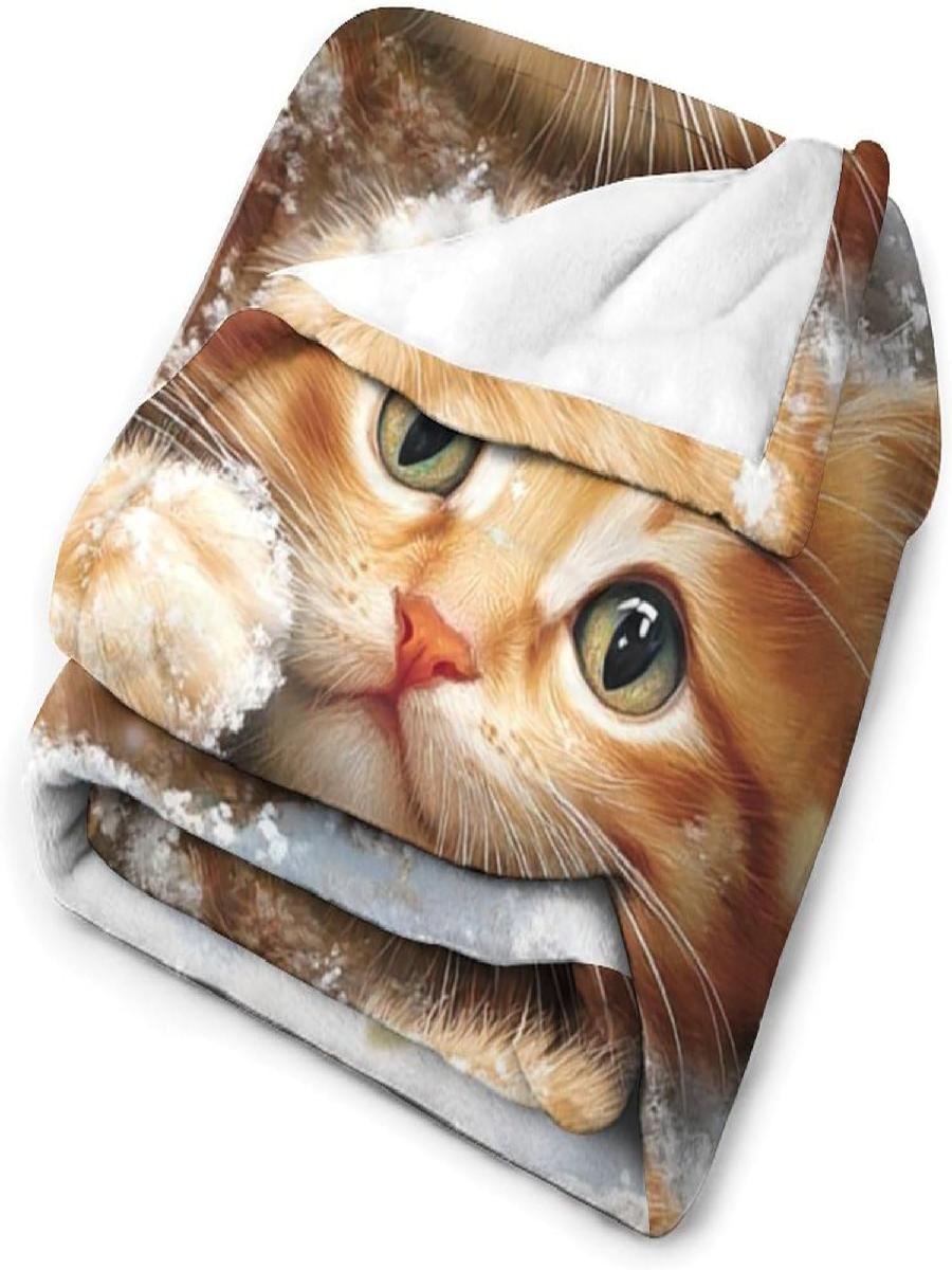 Уютные флисовые пледы CatTheme – обзор и цена Home Textiles Throw