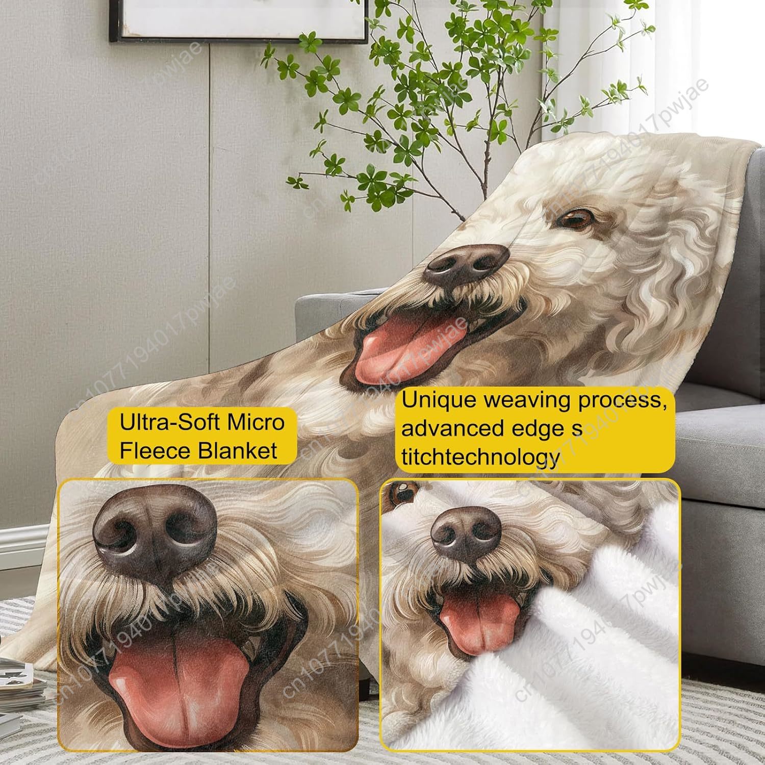 Одеяло с портретом радостного  – обзор и цена Home Textiles Design